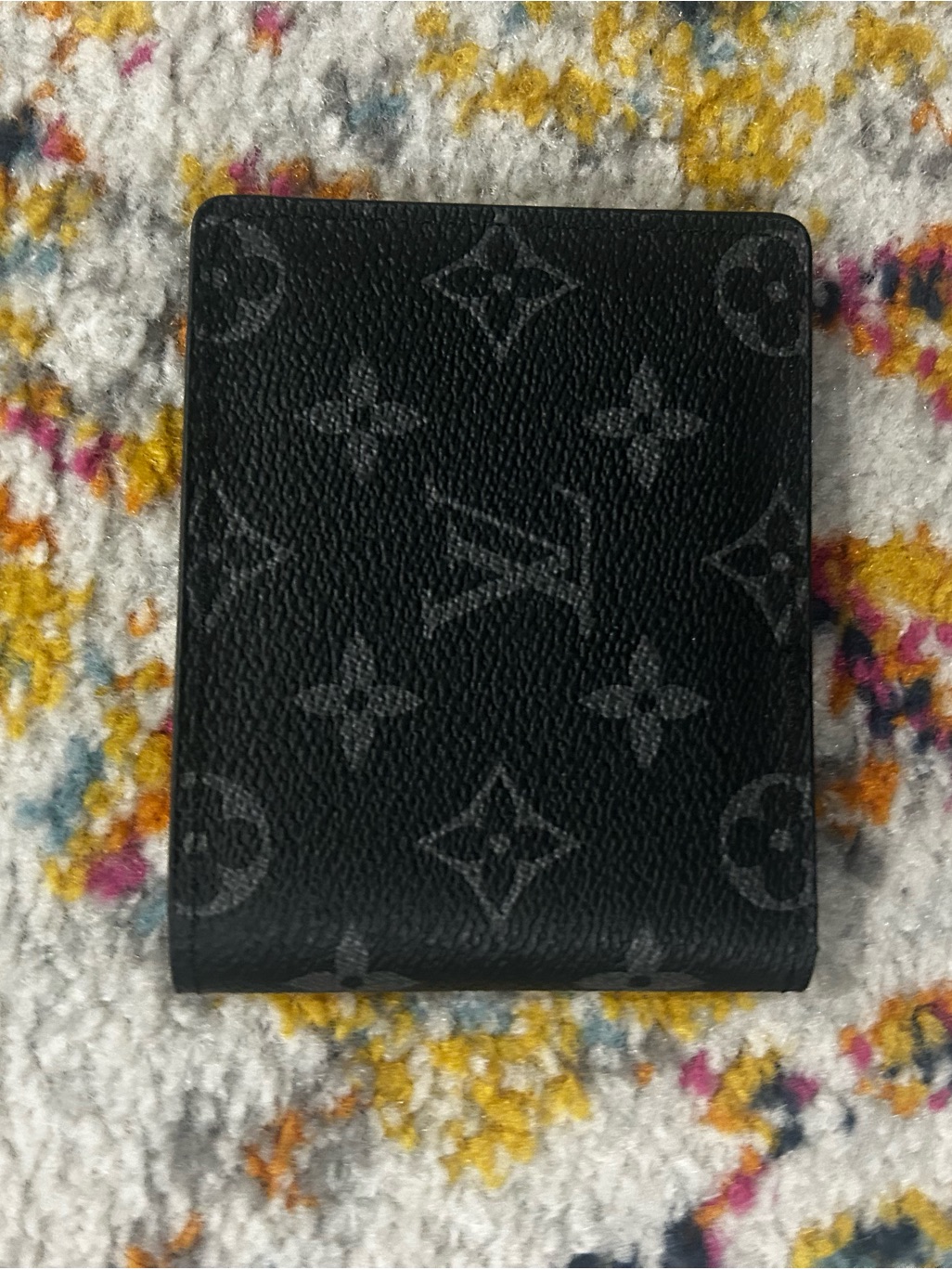 Louis Vuitton Black Monogram Money Clip